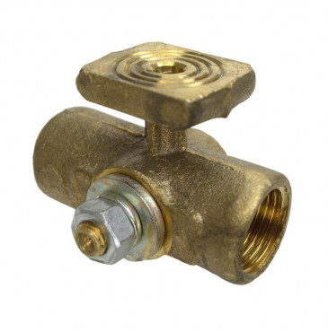 Кран трехходовой 11б38бк для манометра с контрольным фланцем Кран трехходовой 11б38бк для манометра с контрольным фланцем